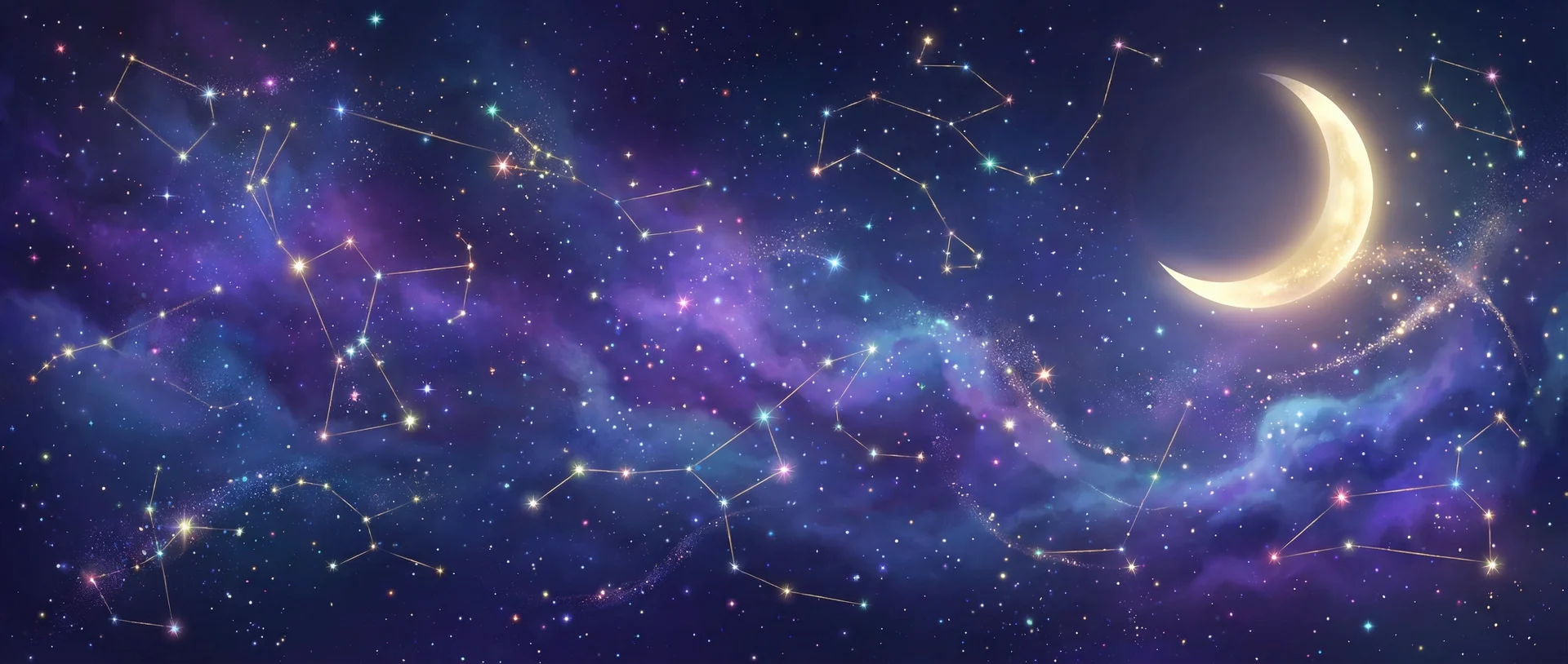 星空背景 - 战争使者刷新点 | 每日星座运势与塔罗占卜